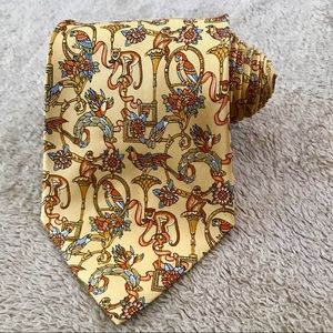 Salvatore Ferragamo Silk Tie Monkey Print